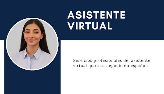 be your virtual assistant in spanish