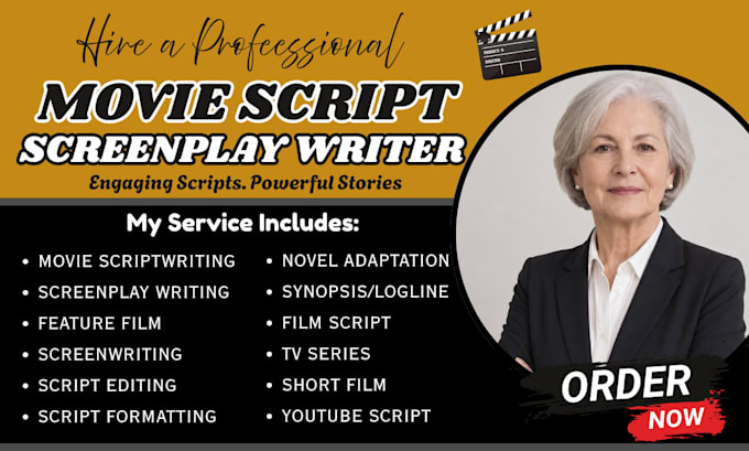 write screenplay, screenwriting, script writing, movie script writing