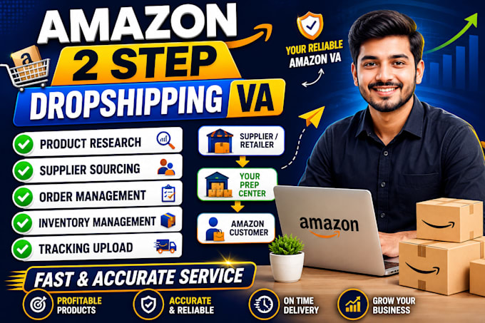 manage amazon 2 step dropshipping and find profitable products