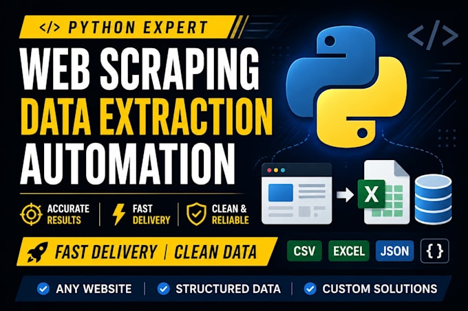 build a web scraping script using python