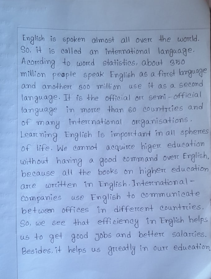 write aesthetic handwriting notes for study and letters