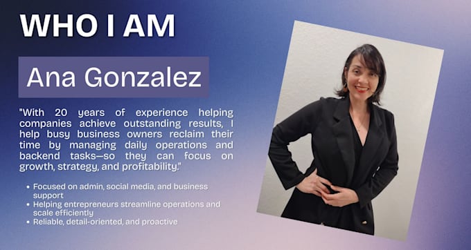 be your executive assistant