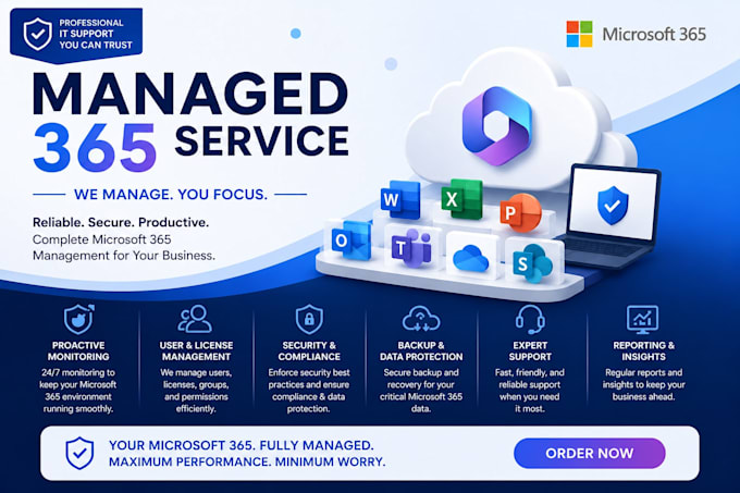 be your microsoft 365 admin and support engineer