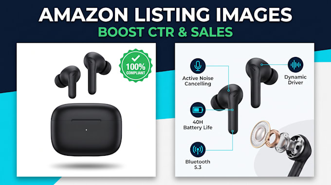 design amazon fba listing images and product infographics