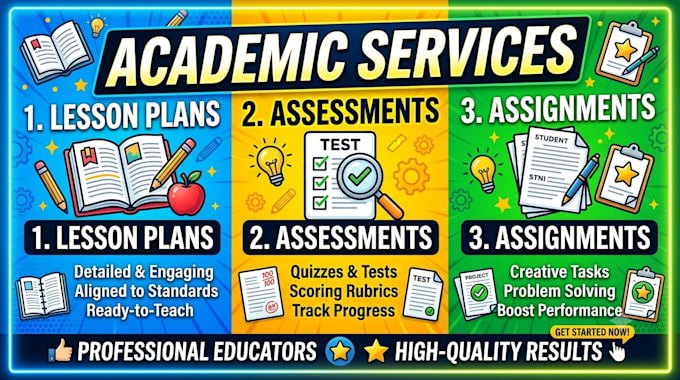 create engaging lesson plans, worksheets and assessments