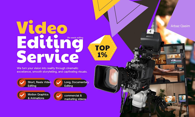 edit reels, shorts, motion graphics, ads and ugc content