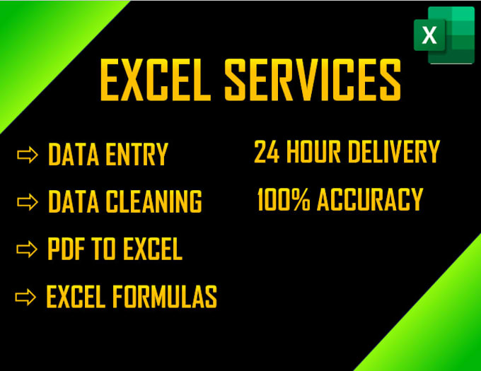 do data entry and data cleaning in microsoft excel