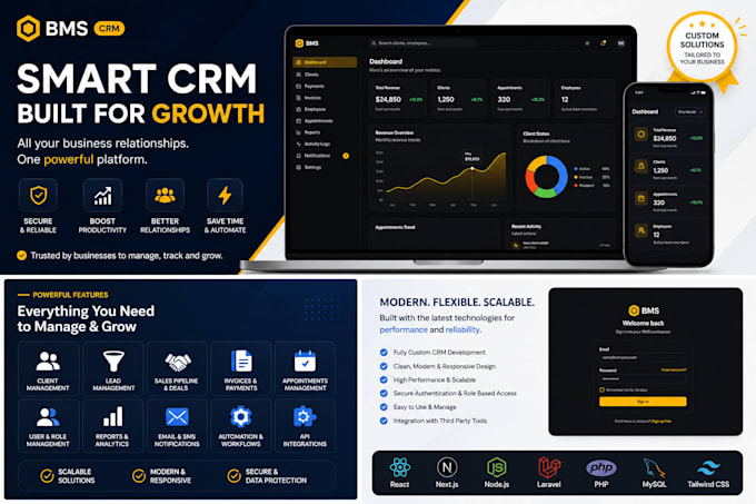 build a custom CRM system for your business
