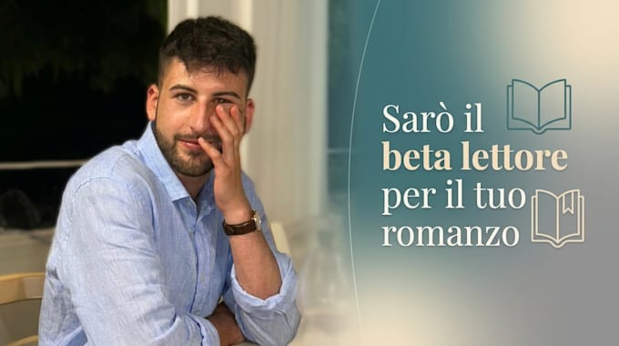 betaread your italian novel
