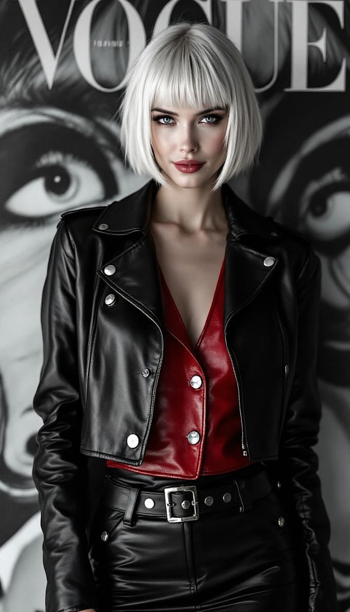 provide 5 stunning virtual models from my curated collection