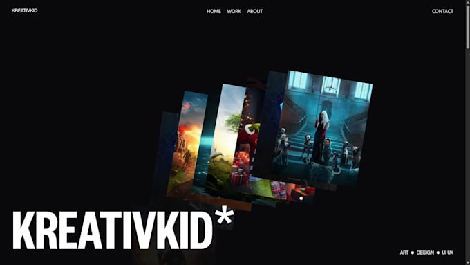build modern portfolio website for you