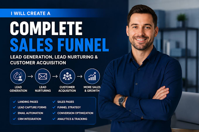 create a lead nurturing sales funnel for business coaches