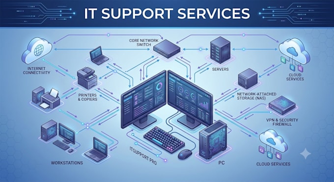 fix computer, network, and IT technical issues