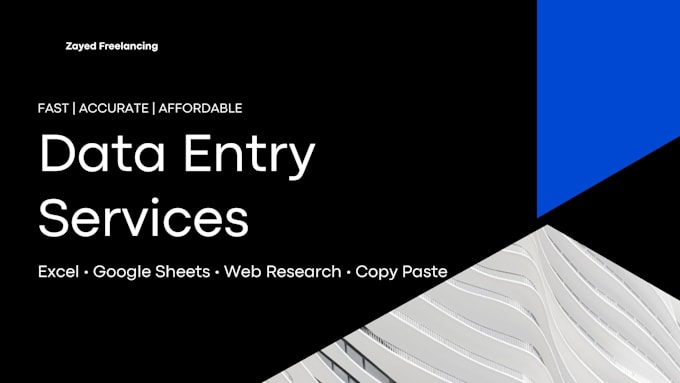 do data entry, copy paste and web research work