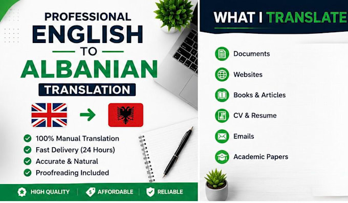 translate english to albanian