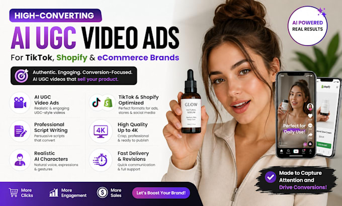 create high converting aiugc video ads for tiktok shopify higgsfield seedance ad
