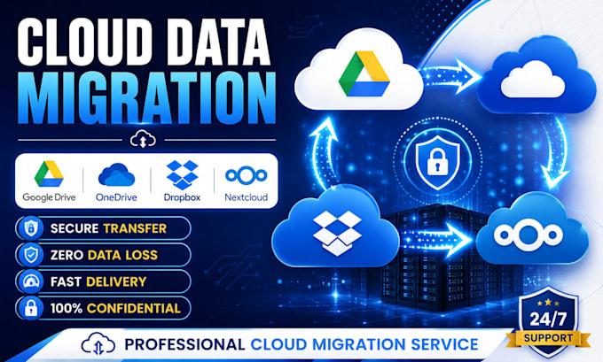 transfer google drive one drive dropbox and nex cloud data securely