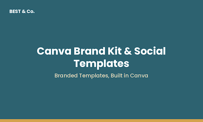 create your canva brand kit, social templates, and content system
