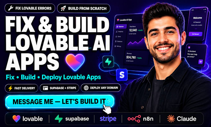 fix lovable ai lovable dev lovable website lovable app  lovable supabase replit