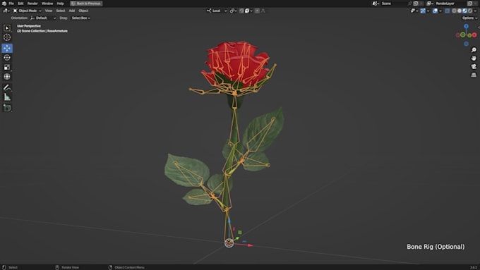 high quality vfx flower animations, cgi 3d plant design, 3d flower rendering