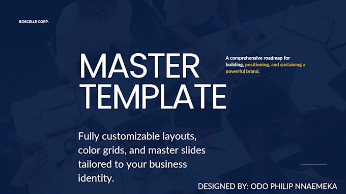 design branded powerpoint and canva templates