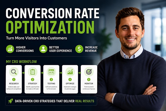 provide expert conversion rate optimization and shopify cro audit service