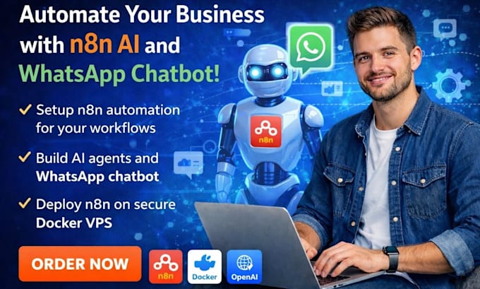 n8n automatisierung n8n agent n8n workflow n8n whatsapp chatbot api integration