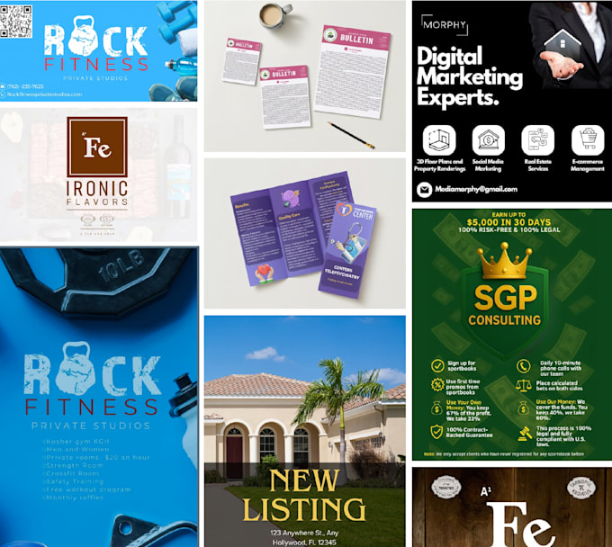 design professional canva graphics