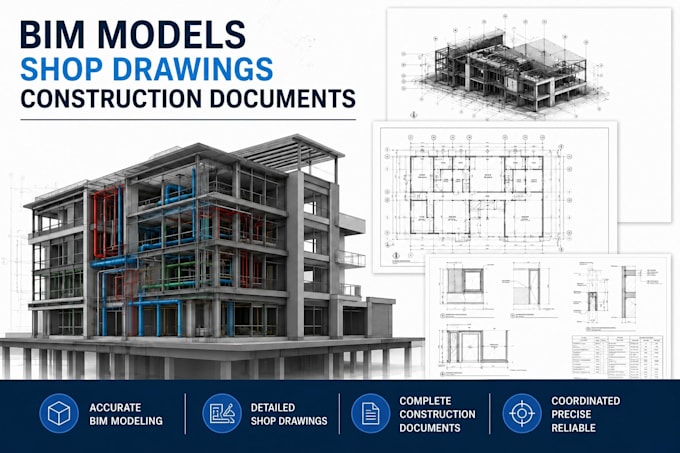 do bim models, shop drawings, and construction documents