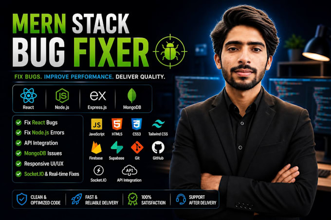 fix bugs in your website