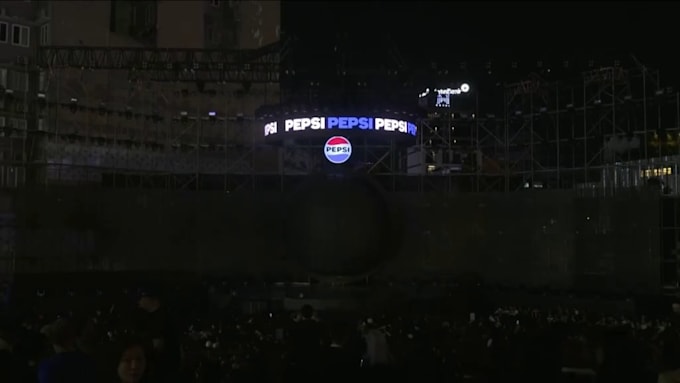 create led screen motion graphics for billboard animation and concert show