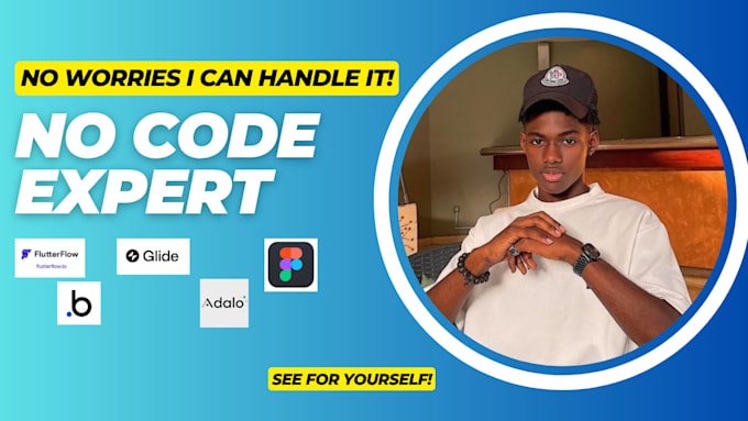 no code app developer mobile app development API integration mvp development