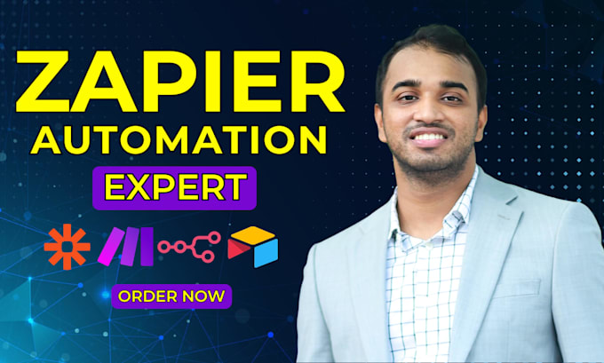 design automated business workflows using zapier and make