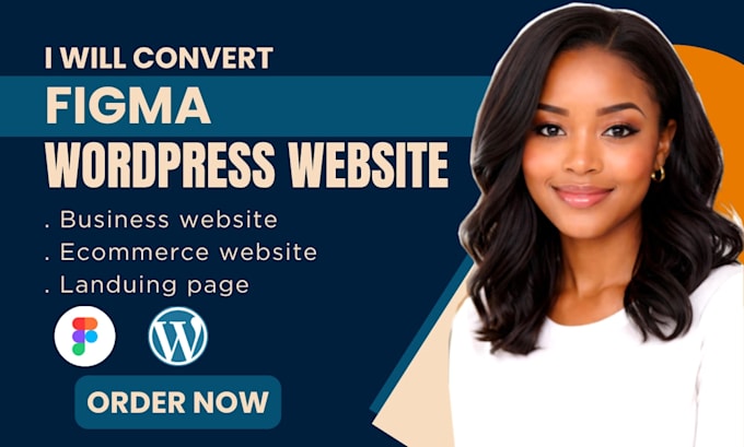 convert figma to worpress psd to a wordpress website