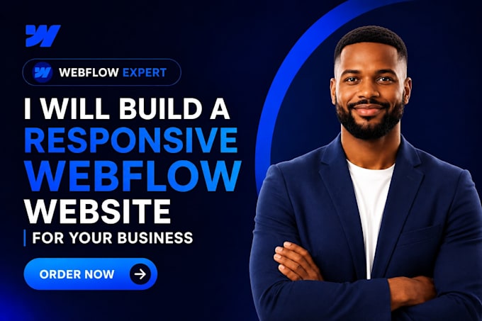 build a responsive webflow website for your business