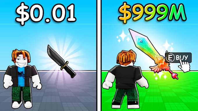 make a CTR roblox game thumbnail
