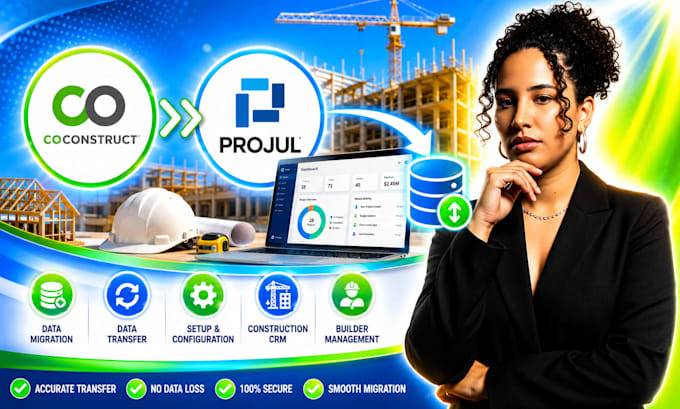 coconstruct to projul buildertrend jobtread migration data transfer CRM setup