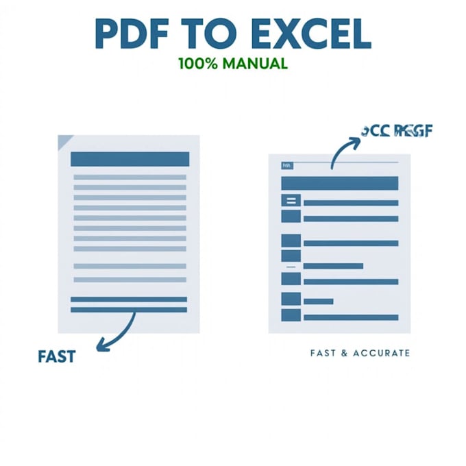 do fast and accurate PDF to excel data conversion