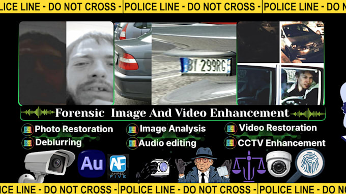do forensic image enhancement, photo restoration, and digital forensics