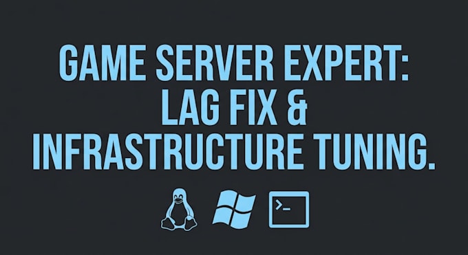 fix, optimize, or develop your game server