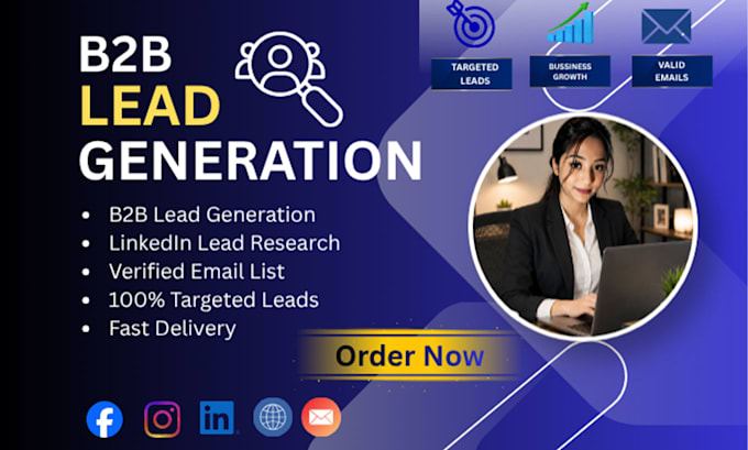 do b2b lead generation and targeted business email lists