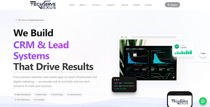 build a modern responsive website using html css and javascript