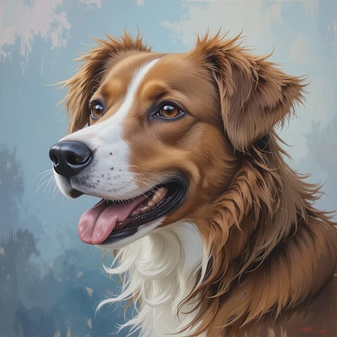 paint stunning pet portrait