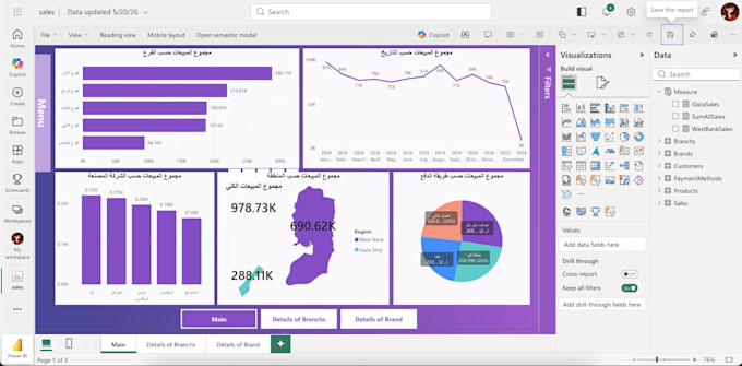 build interactive power bi dashboard with advanced dax