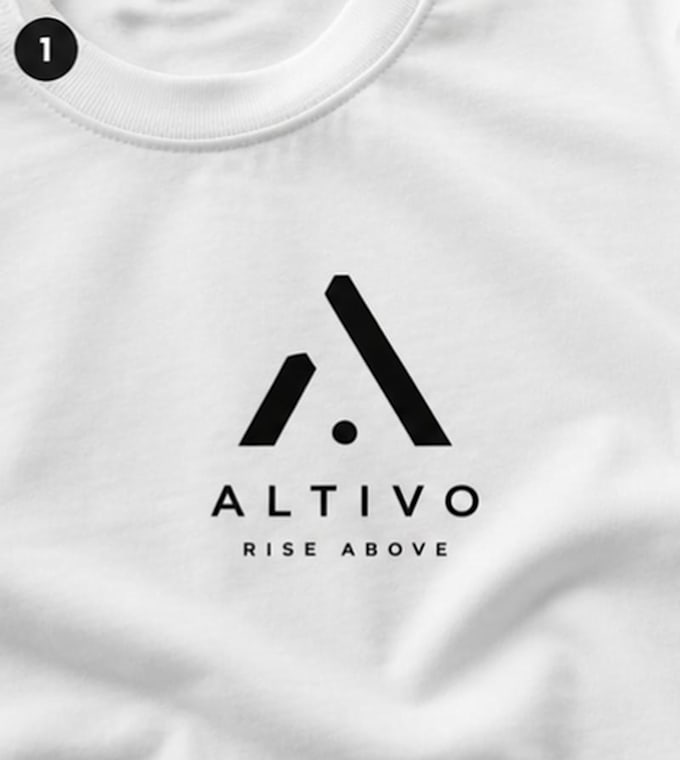 create modern logo and brand mockup designs