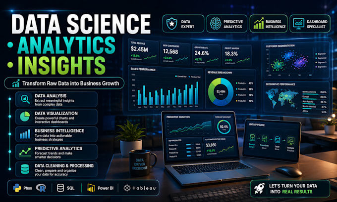 do data analysis and visualization