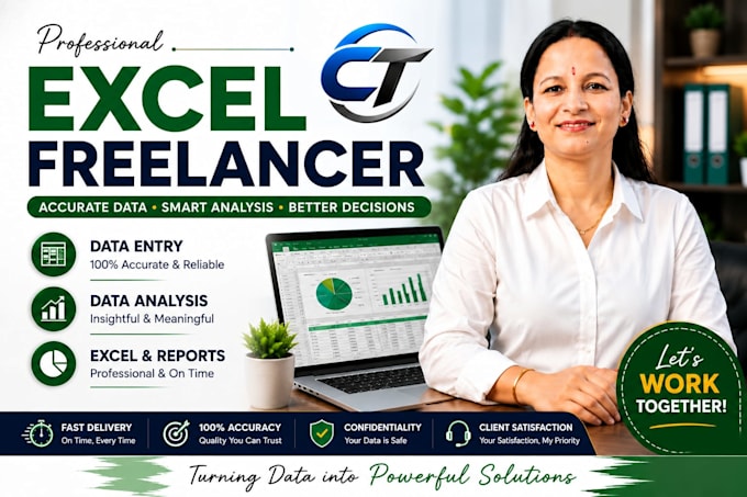 do excel data entry,excel dashboard with reports