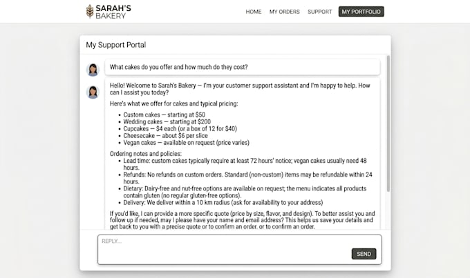 build a custom ai chatbot agent for your business