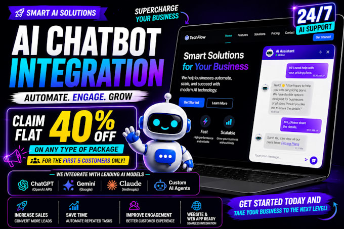 integrate chatgpt, openai or ai chatbot into your website