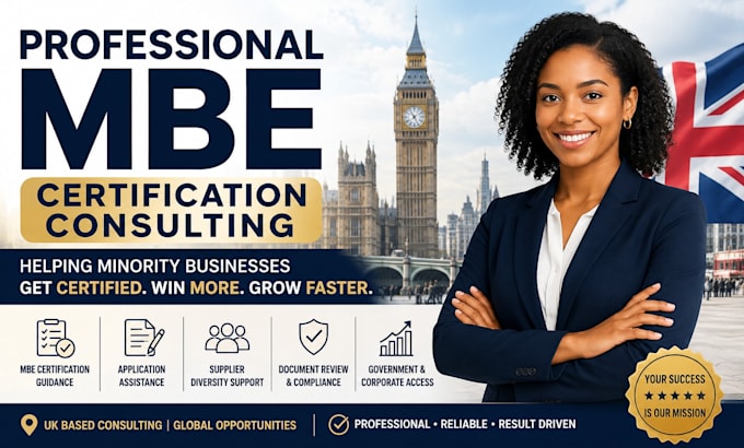 provide professional mbe certification consulting
